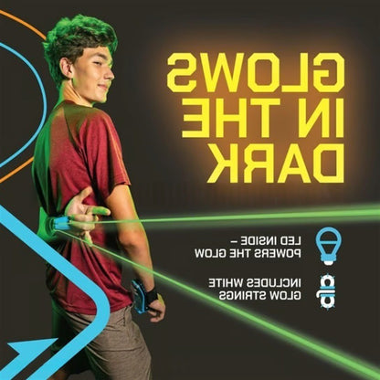 Glowing Spiderman toy webshooter