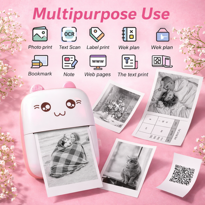 Mini thermal Printer - Print effortlessly anywhere !!