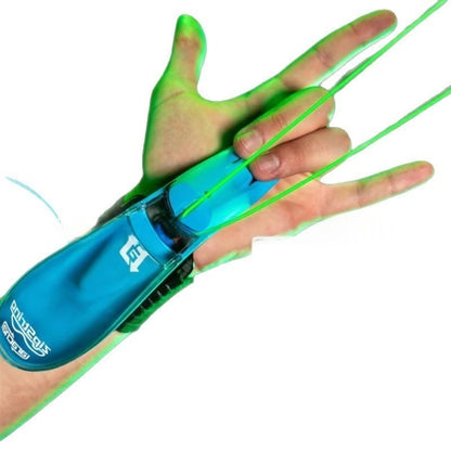 Glowing Spiderman toy webshooter